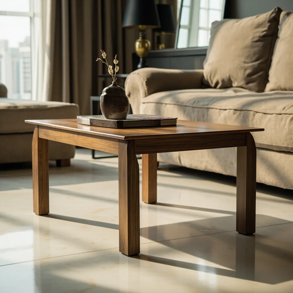 Coffee table my mewah gaya Perancis untuk kondominium KL