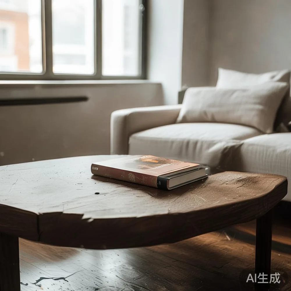 Cara Baca Jaminan Perabot Kayu Pepejal Tanpa Tertipu — Panduan Buat Pe — staged against a plain wall with a linen sofa ne