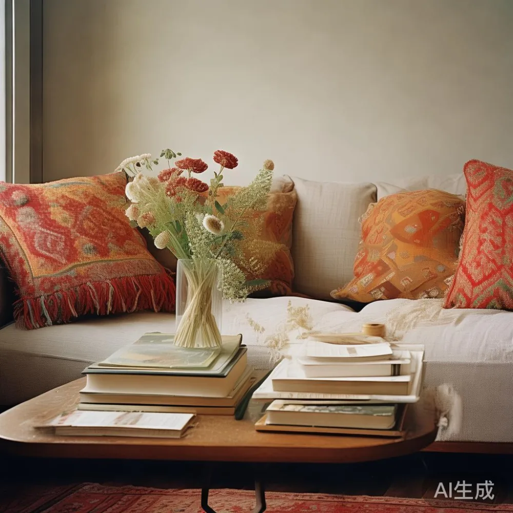 Kondominium Kecil, Gaya Besar: 7 Cara Menghiasi Ruang Sempit Tanpa Ses — staged against a plain wall with a linen sofa ne