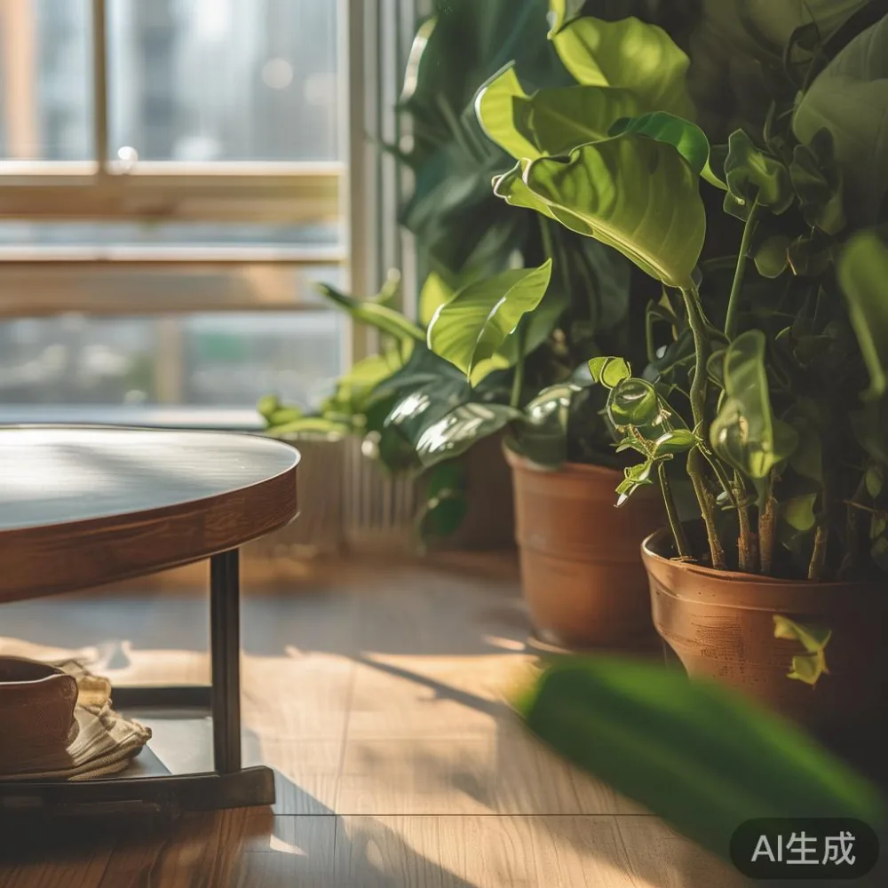 Panduan Memilih coffee table my untuk Kondominium Hangat di Malaysia — corner of a small condo apartment with wooden fl