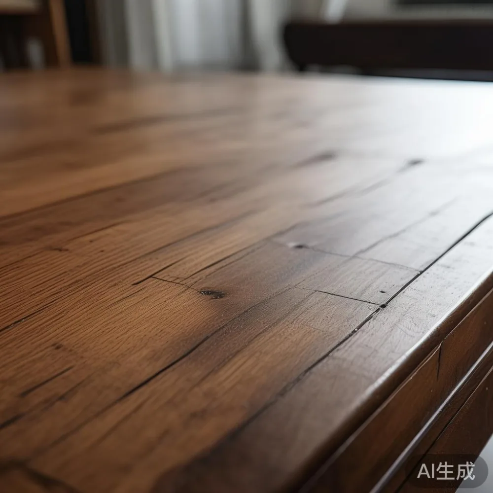 Coffee Table My: Cara Menyusun Perabot di Apartmen Kecil Supaya Tidak  — close-up of the grain and joinery detail, shallo