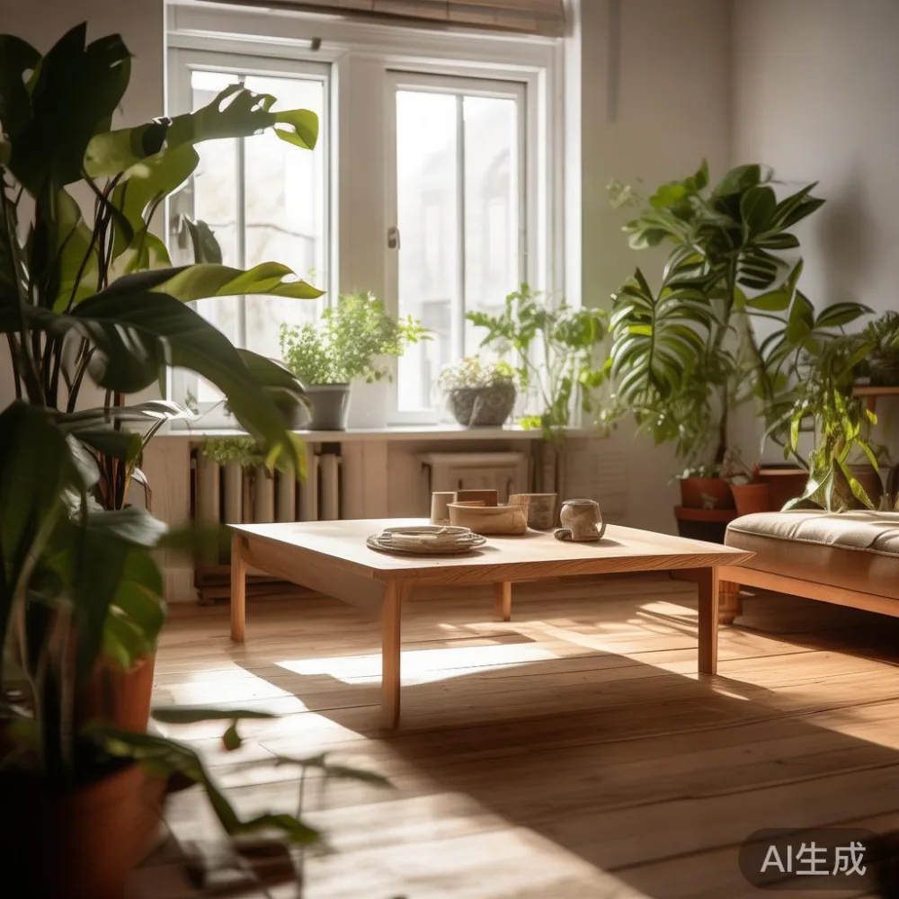 Coffee Table My: Cara Menyusun Perabot di Apartmen Kecil Supaya Tidak  — corner of a small condo apartment with wooden fl