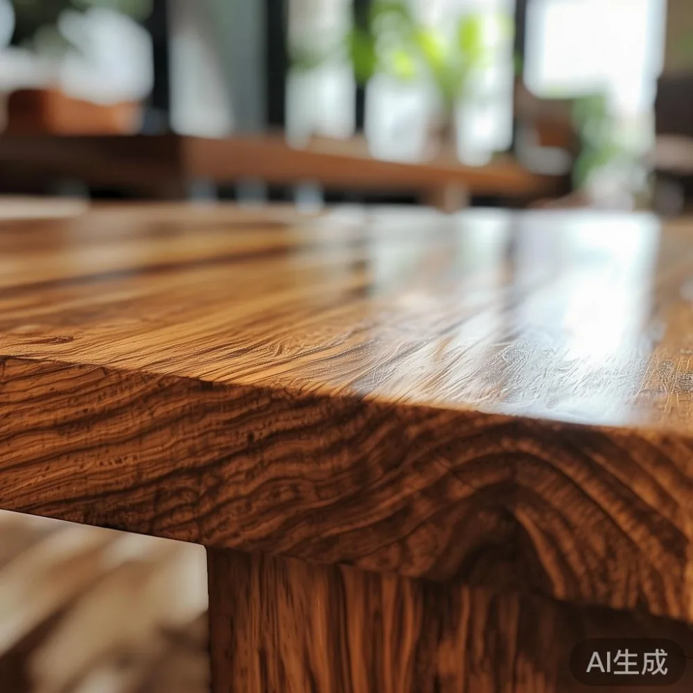 Cara Hias Apartmen Kecil di Malaysia Tanpa Rasa Sesak — Panduan Lengka — close-up of the grain and joinery detail, shallo